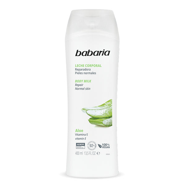 CREMA CORPORAL BABARIA*400ML ALOE VERA