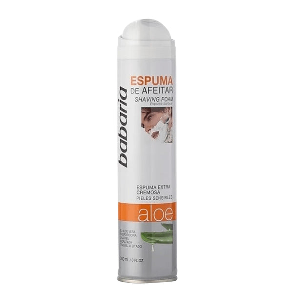 ESPUMA DE AFEITAR BABARIA*300ML ALOE VERA
