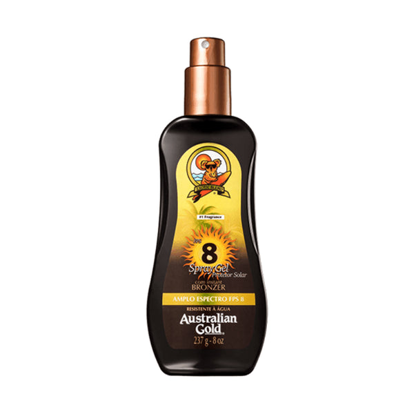 BRONCEADOR AUSTRALIAN GOLD*237ML SPRAY GEL BRONZER SPF8