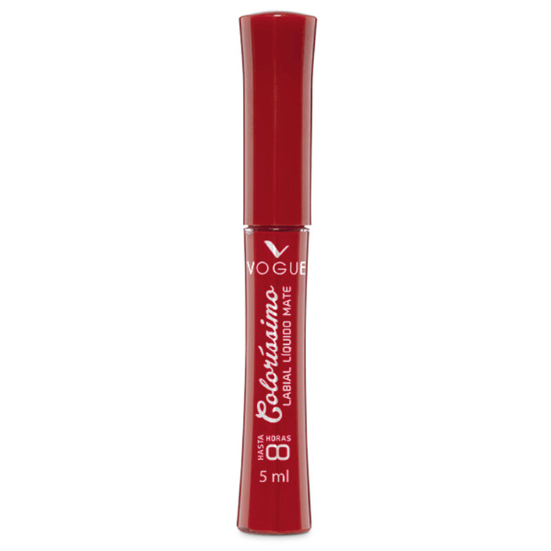 LABIAL LIQUIDO VOGUE*5ML 8H AMARANTO COLORISSIMO