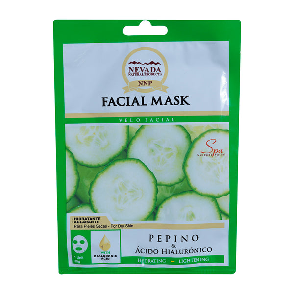 VELO FACIAL NEVADA*30G PEPINO