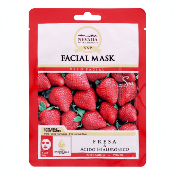 VELO FACIAL NEVADA *30G FRESA