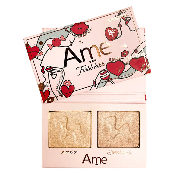 ILUMINADOR AME*4.0G FIRST KISS DUO PAELETAA