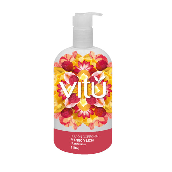 LOCION CORPORAL VITU*1000ML MANGO/LICHI