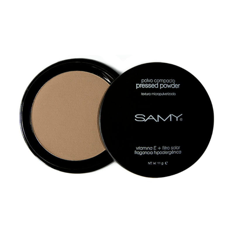 POLVO COMPACTO SAMY*12G SIN ESPEJO #5 ACEITUNA