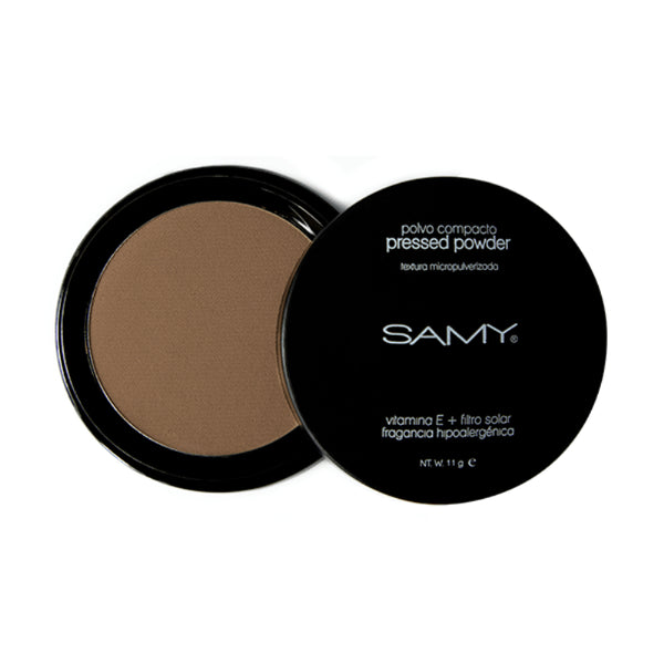 POLVO COMPACTO SAMY*12G SIN ESPEJO #8MOKA