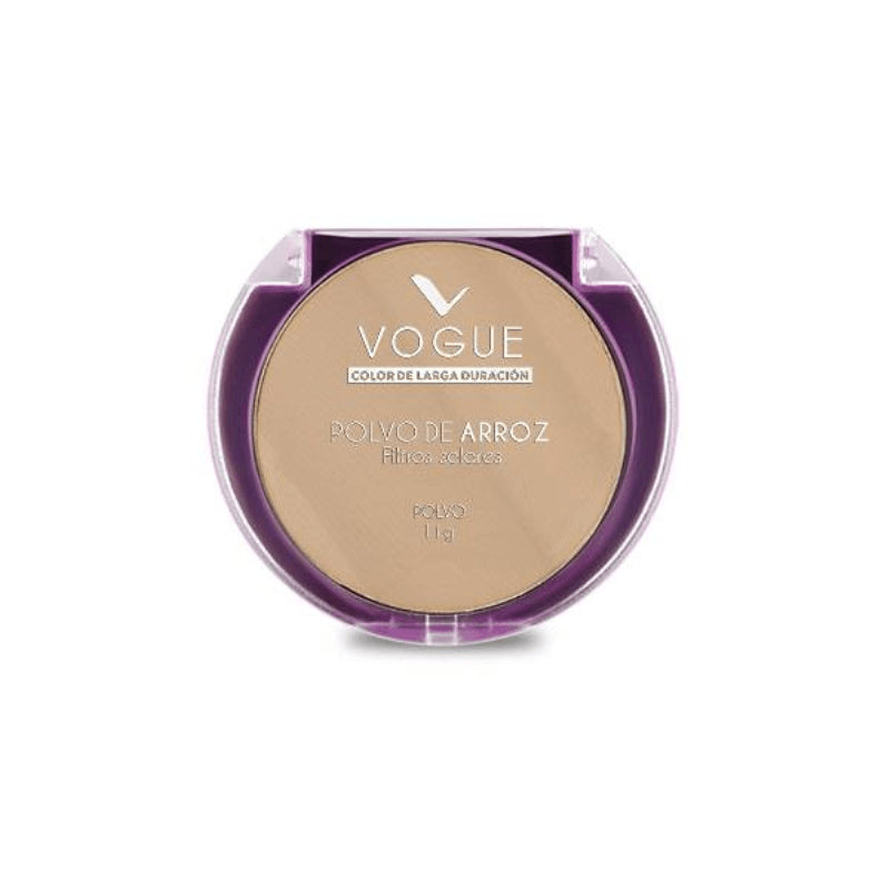 POLVO COMPACTO VOGUE*11G ARROZ HABANA
