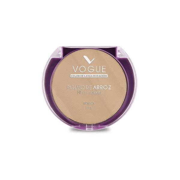 POLVO COMPACTO VOGUE*11G ARROZ HABANA