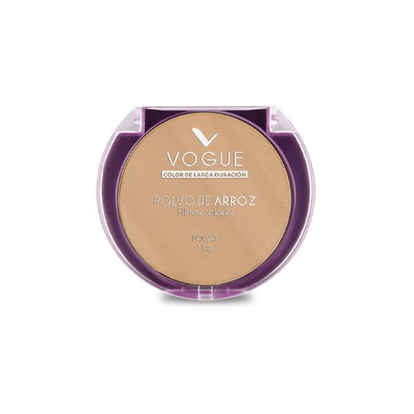 POLVO COMPACTO VOGUE*11G ARROZ PORCELANA