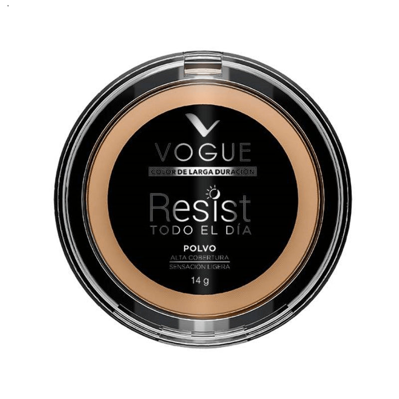 POLVO COMPACTO VOGUE*14G RESIST MIEL