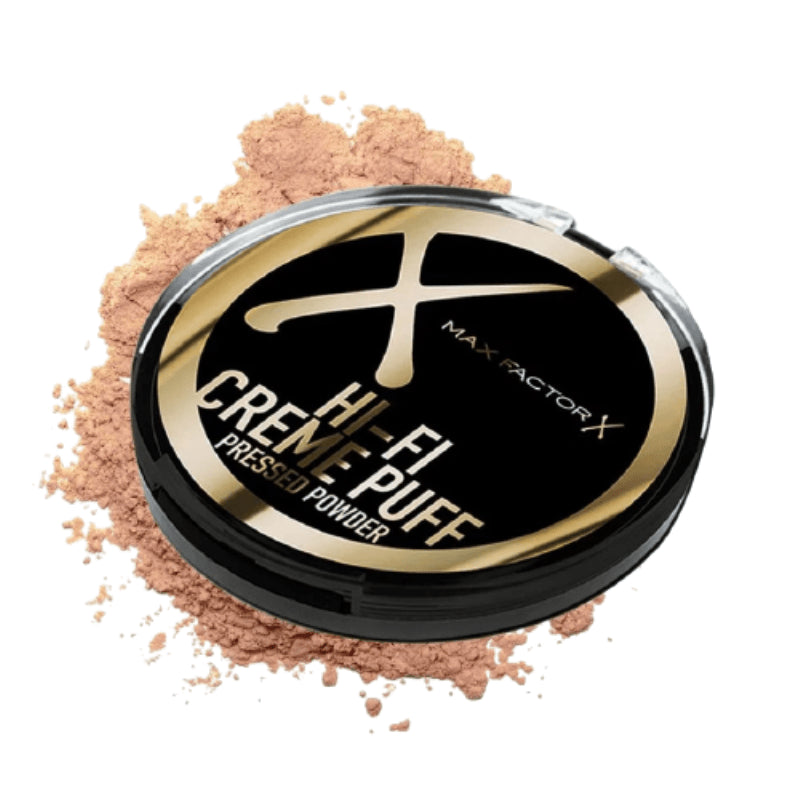 POLVO COMPACTO MAX FACTOR*15G SUN GLOWPROM CREMEPUFF DELUXE  ESPEJO