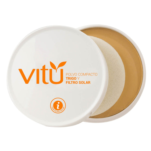 POLVO COMPACTO VITU*14G TRIGO CACAO