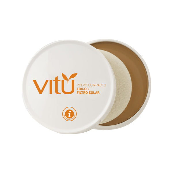 POLVO COMPACTO VITU*14G TRIGO PECANA
