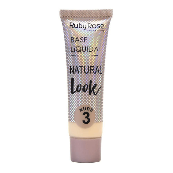BASE LIQUIDA RUBYROSE NATURAL LOOK #3 NUDE