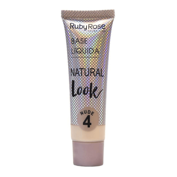 BASE LIQUIDA RUBYROSE NATURAL LOOK #4 NUDE