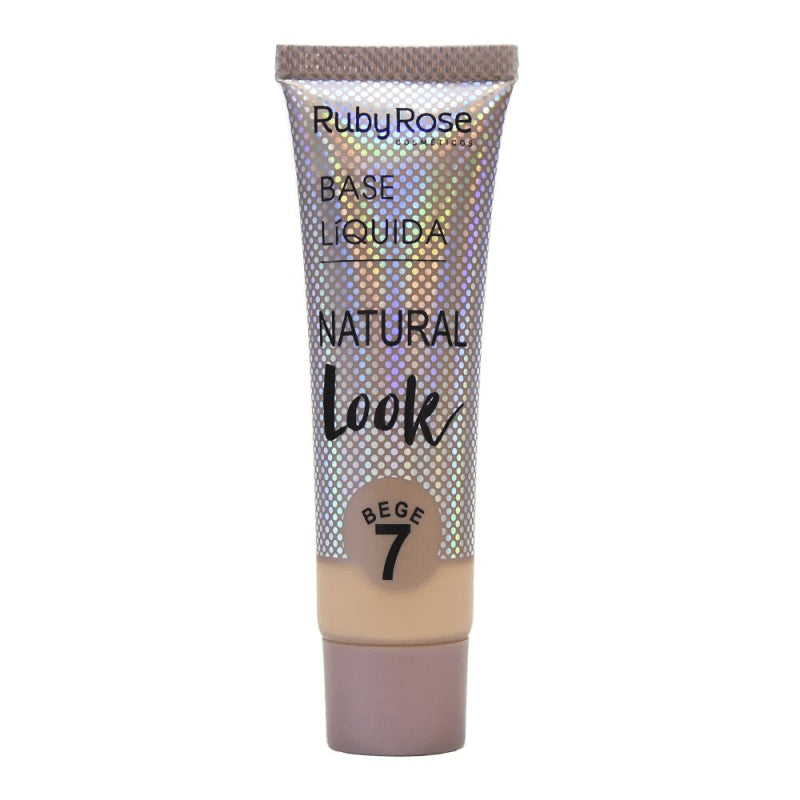 BASE LIQUIDA RUBYROSE NATURAL LOOK #7 BEIGE