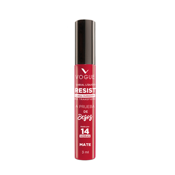 LABIAL LIQUIDO VOGUE*3ML RESIST DECIDIDA