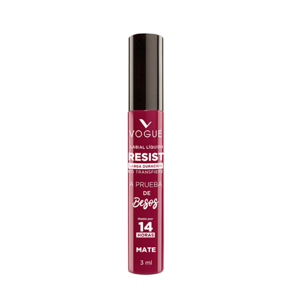LABIAL LIQUIDO VOGUE*3ML RESIST VALIENTE