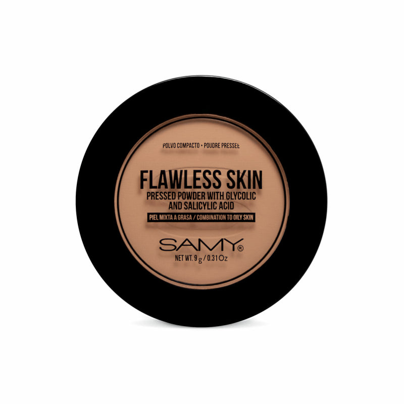 POLVO COMPACTO SAMY*9G PIEL MIXTA A GRASA #5 NEUTRAL TAN