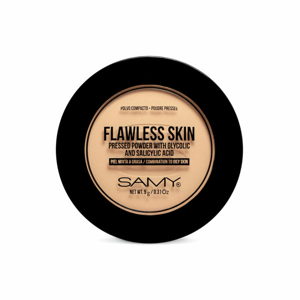 POLVO COMPACTO SAMY*9G PIEL MIXTA A GRASA #2 BEIGE