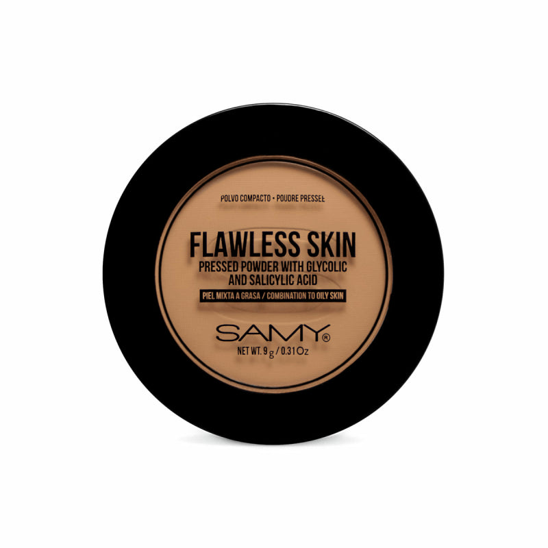 POLVO COMPACTO SAMY*9G PIEL MIXTA A GRASA #6 TAN