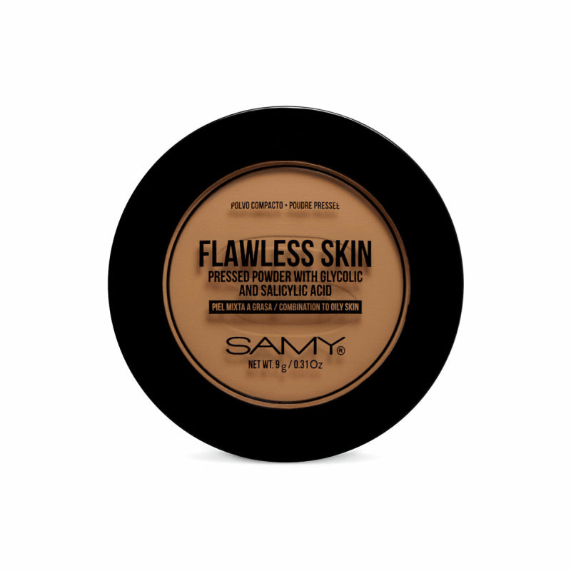 POLVO COMPACTO SAMY*9G PIEL MIXTA A GRASA #7 DEEP TAN