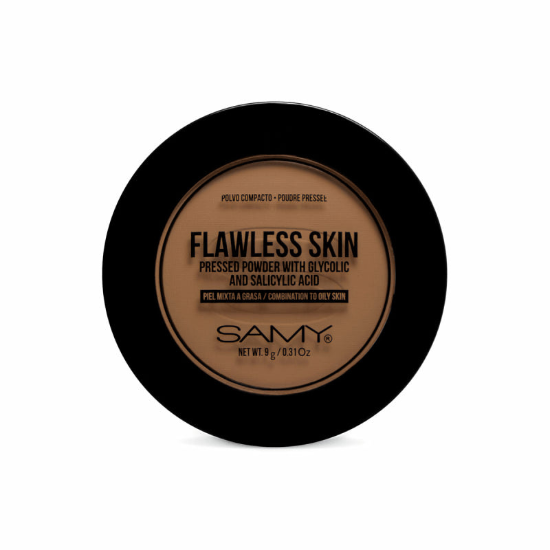 POLVO COMPACTO SAMY*9G PIEL MIXTA A GRASA #8 RICH