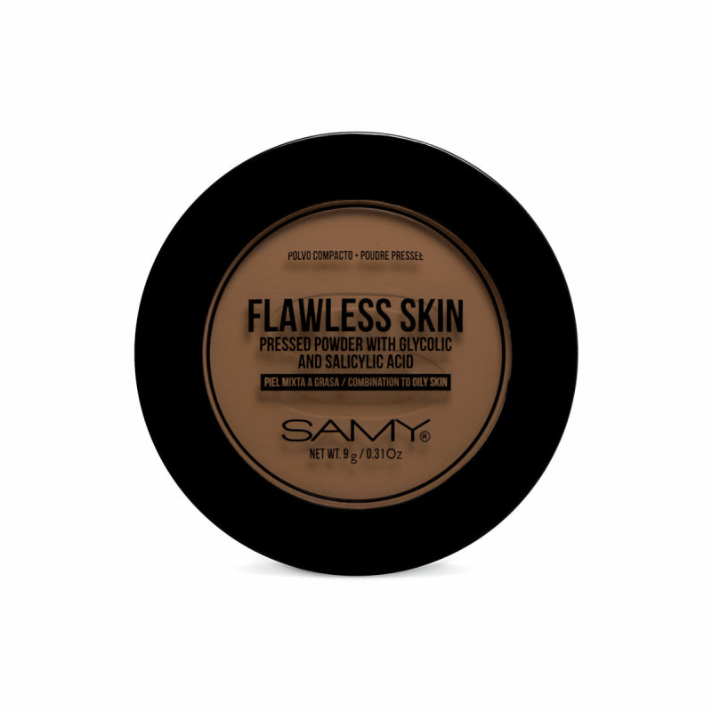 POLVO COMPACTO SAMY*9G PIEL MIXTA A GRASA #9 DEEP