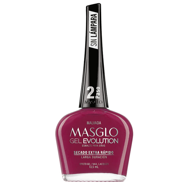 ESMALTE MASGLO*13.5ML GEL MALVADA