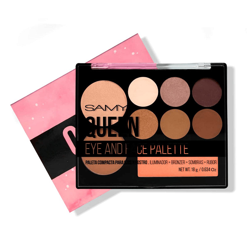 PALETA SOMBRAS SAMY #5 QUEEN