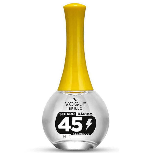 ESMALTE VOGUE*14ML GEL BRILLO SECADO RAPIDO 45 SEGUNDOS