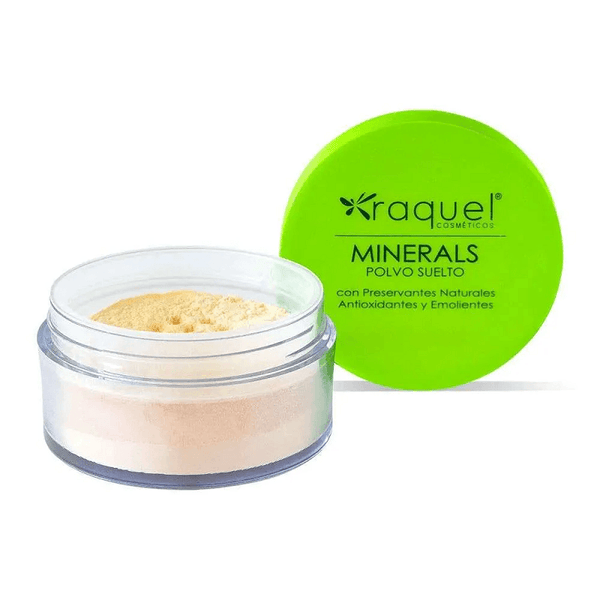 POLVO SUELTO RAQUEL*20G #1A BANANA TRASLUCIDO