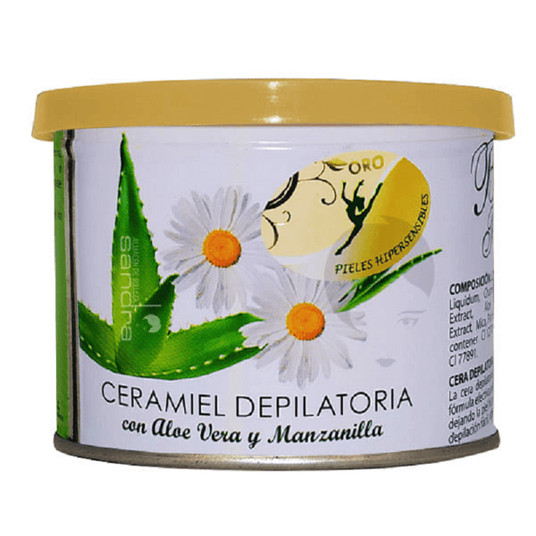 CERA DEPILATORIA BELL FRANZ *500GR MANZANILLA ORO