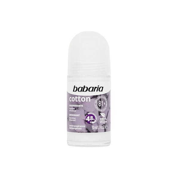 DESODORANTE BABARIA ROLLON*50ML COTTON