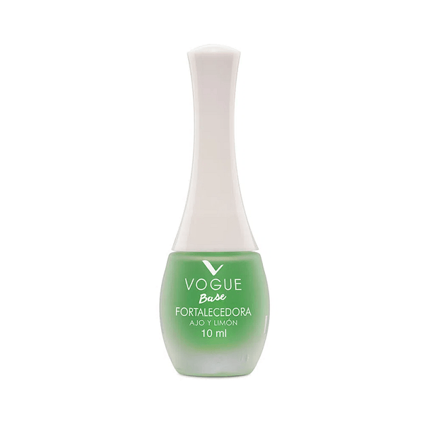 ESMALTE VOGUE*10ML BASE FORTALECEDORAAJO Y LIMON
