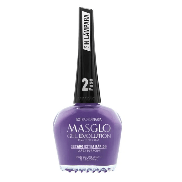 ESMALTE MASGLO*13.5ML EFECTO GEL EXTRAORDINARIA