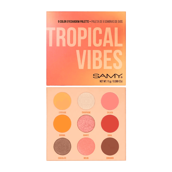 SOMBRA SAMY*9 TONOS TROPICAL VIBES