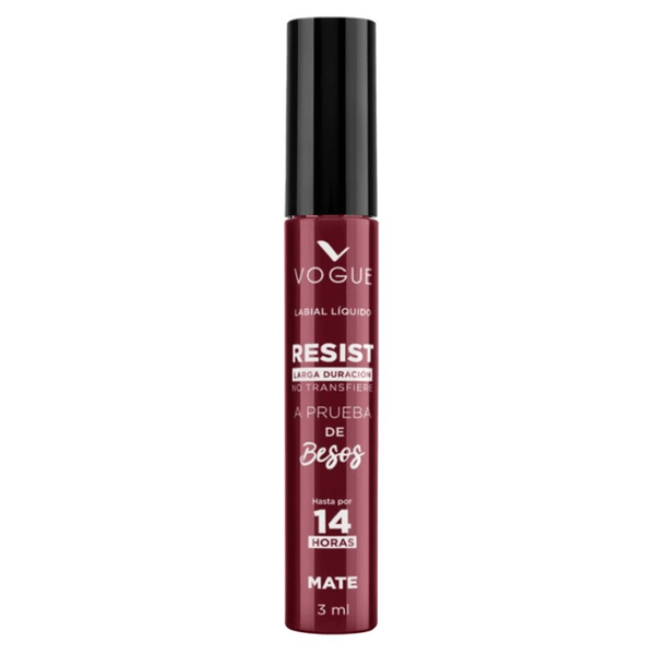 LABIAL LIQUIDO VOGUE*3ML RESIST EXPRESA
