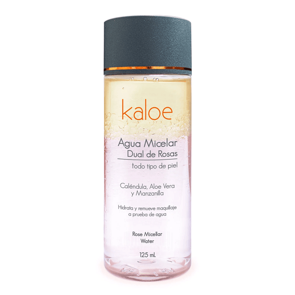 AGUA MICELAR KALOE*125ML DUAL DE ROSAS
