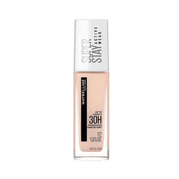 BASE MAYBELLINE*30ML SUPER STAY #112 NATURAL IVORY FULL COVERAGE