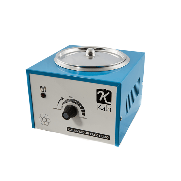 CALENTADOR CERA KALU*250 METALICO AZUL