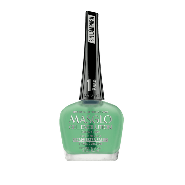 ESMALTE MASGLO*13.5ML E/GEL BASE AJO Y LIMON