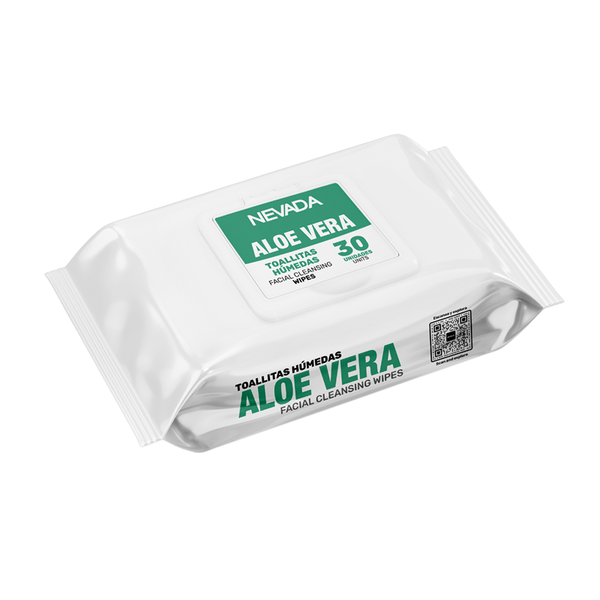 TOALLITAS DESMAQ NEVADA*30UND ALOE VERA