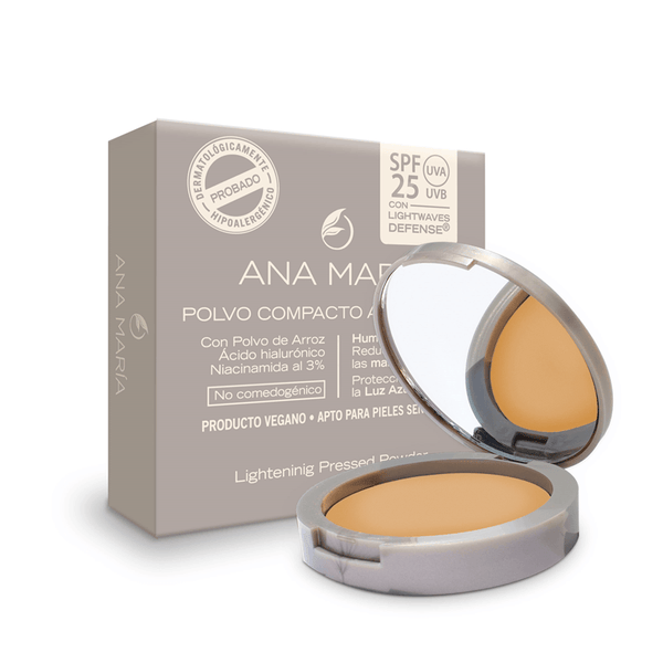 POLVO COMPACTO ANA MARIA*15G ARENA ACLARANTE