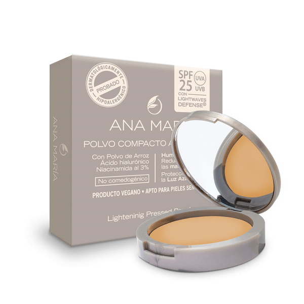 POLVO COMPACTO ANA MARIA*15G CANELA ACLARANTE