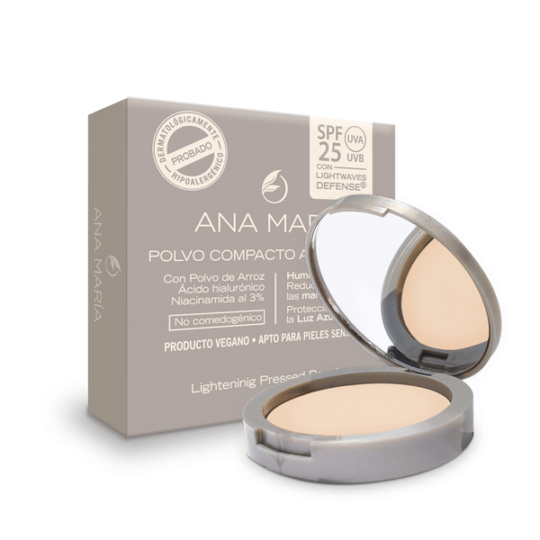 POLVO COMPACTO ANA MARIA*15G PERLA ACLARANTE