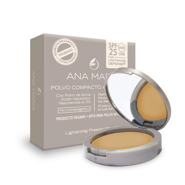 POLVO COMPACTO ANA MARIA*15G SANDALO ACLARANTE