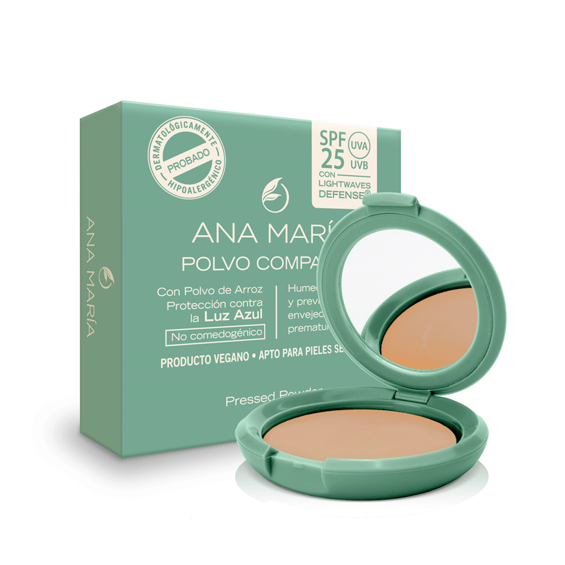 POLVO COMPACTO ANA MARIA*15G CANELA