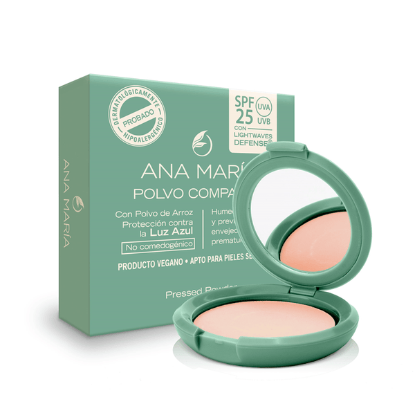 POLVO COMPACTO ANA MARIA*15G NATURAL