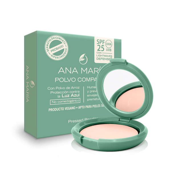 POLVO COMPACTO ANA MARIA*15G PERLA